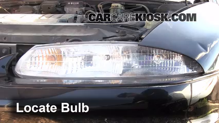 1997 Oldsmobile Aurora 4.0L V8 Lights Turn Signal - Front (replace bulb)